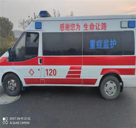 冠县救护车出租服务案例3
